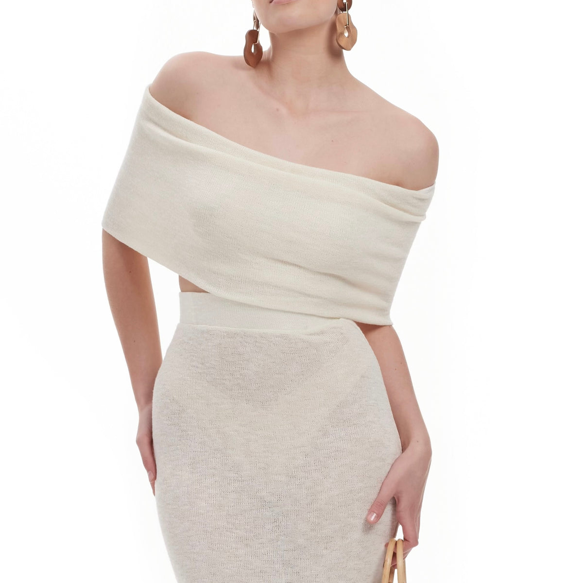 Mia Off Shoulder Top 100% Linen